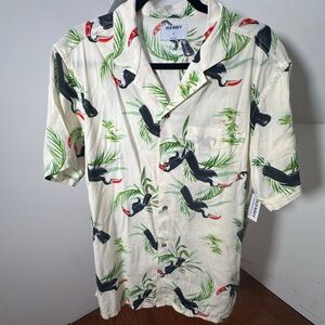Men’s toucan button down